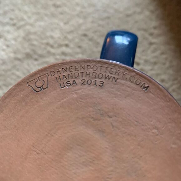 Deneen Pottery Handthrown Salt Lake City Energy Elevated 2013 Mug - Picture 6 of 7